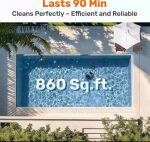 جارو رباتیک استخر بی‌سیم Gosvor مدل Lite Vac 800 - تصویر 8