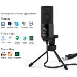 میکروفن کندانسر فای فاین مدل K669B با درگاه اتصال USB - تصویر 2