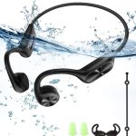 هدفون هدایت استخوانی القایی  WalkerFit ضد آب IPX8 و 32 گیگابایت حافظه MP3 برای شنا در زیر آب مدل  T10PRO