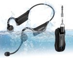 میکروفون بی‌سیم هدست مربی شنا KIMAFUN 2.4G مدل  KM-GWP91