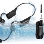 میکروفون بی‌سیم هدست مربی شنا KIMAFUN 2.4G مدل  KM-GWP91