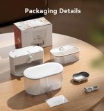 آب‌نمای هوشمند گربه شارژی FEELNEEDY مدل FN-W15 (بدون فیلتر، استیل، ۳.۵ لیتر) - تصویر 11