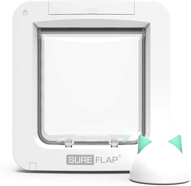 1 درب حیوانات خانگی هوشمند SURE FLAP Microchip Pet Door Connect + Hub. Ihbwt - تصویر 1