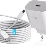 شارژر فوق سریع 25 واتی USB C-Laddare با 2 متر شارژر تایپ سی