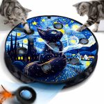 اسباب‌بازی‌ توپی متحرک گربه خودکار ۷ سوراخه Zeepet