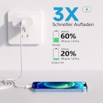 شارژر 25 واتی USB-C به لایتینگ کابل شارژ ۲ متری - تصویر 2