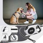 قلاده سگ چراغدار ۵ متری برند Kyoikupets چراغ LED قابل شارژ USB - تصویر 6