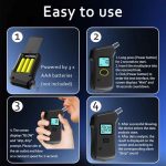 الکل سنج حرفه ای MR806 با دقت بالا و نمایشگر دیجیتال LCD - تصویر 6