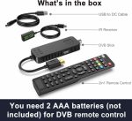 گیرنده دیجیتال تلویزیون برند Dcolor 2024 – گیرنده DVB-T2 HDMI TV Stick، صدای دالبی HD 1080P H265 HEVC Main 10 Bit، پشتیبانی از USB WiFi/PVR - تصویر 4