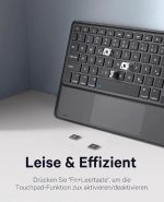 کاور و کیبورد سامسونگ TAB S9 برند Earto سایز 10.9 اینچ - Image 7