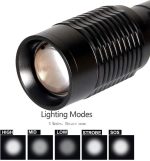 چراغ قوه پرنور VISVIC با دو باتری 3.7 ولت قابل شارژ - تصویر 5
