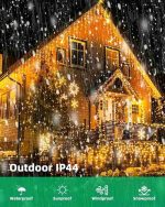 چراغ‌ ریسه ای LED با 240 عدد چراغ  برند ECONOUR   - تصویر 4