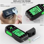 رطوبت سنج RDINSCOS، هوشمند ۴ حالته با صفحه نمایش LCD با نور پس زمینهبرای دیوارها، گچ، کنده درخت، کاروان، کف - تصویر 8