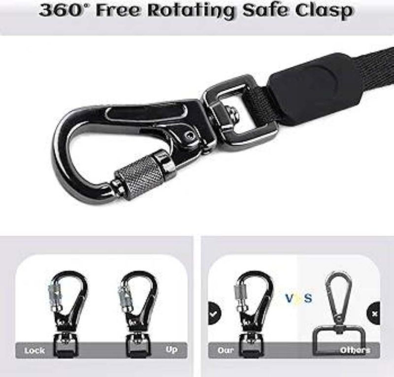 قلاده سگ چراغدار ۵ متری برند Kyoikupets چراغ LED قابل شارژ USB - تصویر 4