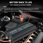 شارژر پر قدرت 12ولت 100 آمپر LiFePO4 14.6V 60A - تصویر 5