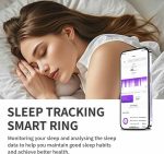 حلقه هوشمند، ردیاب تناسب اندام فوق العاده نازک با کالری/ضربان قلب/اکسیژن خون/نظارت بر خواب، ضد آب - تصویر 5