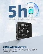 فرستنده و گیرنده صدا سیستم مانیتورینگ بی‌سیم LEKATO  مدل MS-1 - تصویر 6
