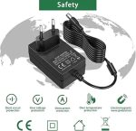 آداپتور AC/DC با منبع تغذیه 12 ولت، 1.25 آمپر و 15 وات  ANKS