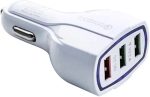 شارژر3 پورت فندکی ماشین ZNZN، آداپتور سریع QC 3.0 3 پورت USB 5 V/3.5A - تصویر 5