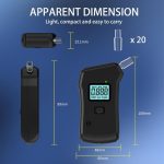 الکل سنج حرفه ای MR806 با دقت بالا و نمایشگر دیجیتال LCD - تصویر 4