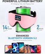 هدفون ماسک خواب MUSICOZY - تصویر 5