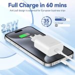 شارژر 25 واتی USB-C به لایتینگ کابل شارژ ۲ متری - تصویر 10