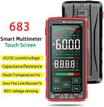 مولتی متر هوشمند لمسی 683 مدل High End Touch با قابلیت اندازه گیری 6000 شمارش - تصویر 7