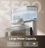 آب‌نمای هوشمند گربه شارژی FEELNEEDY مدل FN-W15 (بدون فیلتر، استیل، ۳.۵ لیتر) - تصویر 7