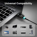 کابل فیبر نوری 8K  برند RUIPRO مدل HDMI 2.1 قابل جدا شدن سرعت 48 گیگابیت بر ثانیه 15 متر - Image 4