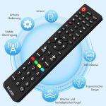 کنترل از راه دور تلویزیون RC-G020‌ برای سامسونگ، شارپ، ال‌جی، سونی، پاناسونیک، هایسنس، جی‌وی‌سی، تی‌سی‌ال، هیتاچی - تصویر 4
