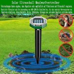 دفع کننده اولتراسونیک حیوانات و پرندگان خورشیدی ALOONEN مدل NFHD88DV بسته 7 عددی - تصویر 5