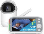 مانیتور کودک TakTark , دوربین کودک ۵ اینچی ۷۲۰P HD lng   مدل BM813