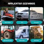 شارژر پر قدرت 12ولت 100 آمپر LiFePO4 14.6V 60A - تصویر 2