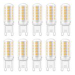 لامپ‌های LED G9 برند VLIO سفید خنک 5 وات بسته 10 عددی معادل لامپ‌های هالوژن 40 وات،vlio g9 -32smdمدل