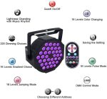 کیت تعمیرات چراغ‌ دی‌جی بلک لایت KOOT 36 LED UV Party Stage Par - تصویر 2