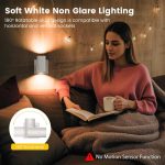 چراغ خواب Fibrdoo، چراغ LED با سنسور غروب تا طلوع خورشید، [کلاس انرژی A] - Image 5