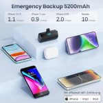 پاوربانک مینی ۵۲۰۰ میلی‌آمپر ساعت برای آیفون برند: HETP مدل HD45H9 - Image 6