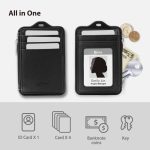 کیف پول بنددار BONE ای کارت شناسایی چرم اصل - تصویر 10