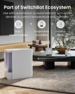 دماسنج و رطوبت سنج داخلی و خارجی SwitchBot IP65 بی‌سیم، - تصویر 9