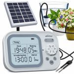 سیستم آبیاری قطره‌ای اتوماتیک خورشیدی beday تایمردار