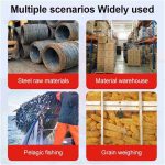 باسکول آویز صنعتی ۵۰۰ کیلوگرمی مینی CRANE SCALE - تصویر 8
