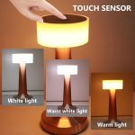 آباژور شارژی رو میزی  LED DESK LAMP - تصویر 7