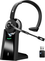هدست بلوتوث Earbay مدل  BT-68 حذف نویز با هوش مصنوعی - تصویر 2