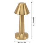 چراغ رومیزی LED طلایی  LED DESK LAMP - تصویر 8