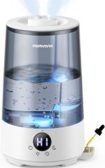 رطوبت‌ساز ، بخور و چراغ خواب 3 در 1 فوق‌العاده بی‌صدا Homvana سایز 3.6 لیتری - تصویر 9