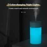 بخور و رطوبت ساز ۲۶۰ میلی لیتری چراغ خواب RGB - تصویر 2
