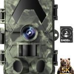 دوربین حیات وحش 5K 60MP  مدل  PR-901 با زاویه دید عریض 115 فوت و 150 درجه
