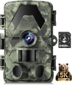 دوربین حیات وحش 5K 60MP  مدل  PR-901 با زاویه دید عریض 115 فوت و 150 درجه