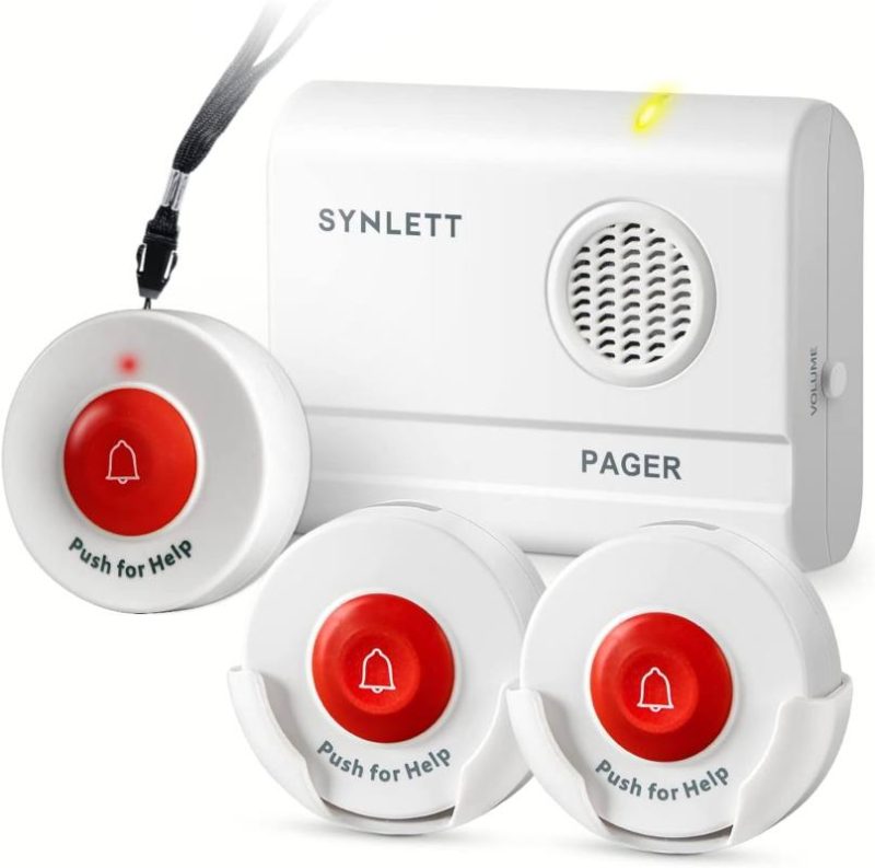 پیجر مراقب 3 دکمه تماس پرستار بی سیم SYNLETT - تصویر 2