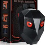 کوله پشتی هوشمند موتورسواری . لپ تاپ Crelander LED Knight مدل CR0